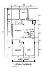 Blk 2 Di Tanjong Rhu (Kallang/Whampoa), HDB 3 Rooms #572164601